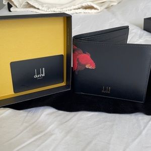 Dunhill Limited Édition Goldfish wallet Men*